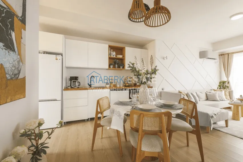 Purchase  Apartments in a stylish residential complex of comfort class with sea and mountain views in the Ayash-Mersin area 10 