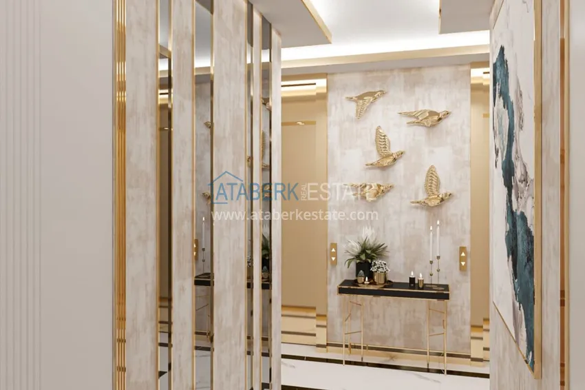 Purchase  Apartments from the owner in a new building - the center of Alanya, 150 meters from Keykubat Beach. Suitable for short term rentals 2 