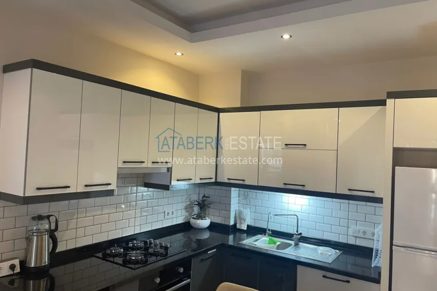 Purchase Turnkey one-bedroom apartment in Alanya, Oba district 3 