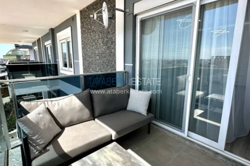 Purchase Duplex apartment 3+1 with furniture and separate kitchen in Alanya Oba district. Suitable for residence permit! 40 