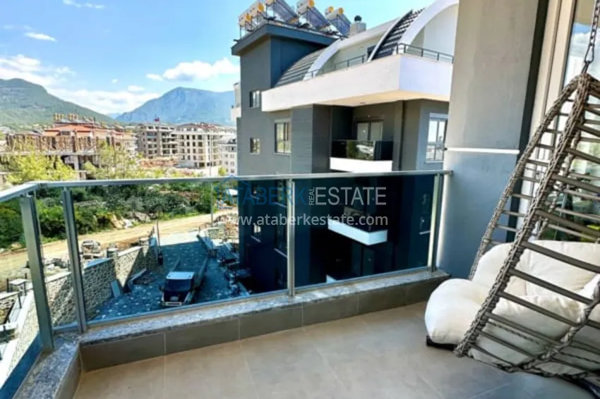 Purchase Duplex apartment 3+1 with furniture and separate kitchen in Alanya Oba district. Suitable for residence permit! 41 