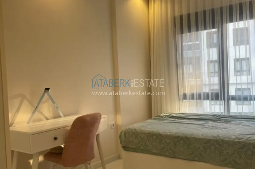 Purchase Turnkey one-bedroom apartment in Alanya, Oba district 4 