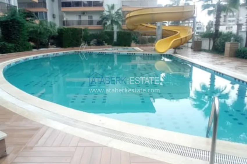 Apartment 1 + 1 furnished with a glazed balcony, Avsallar area - Alanya 3