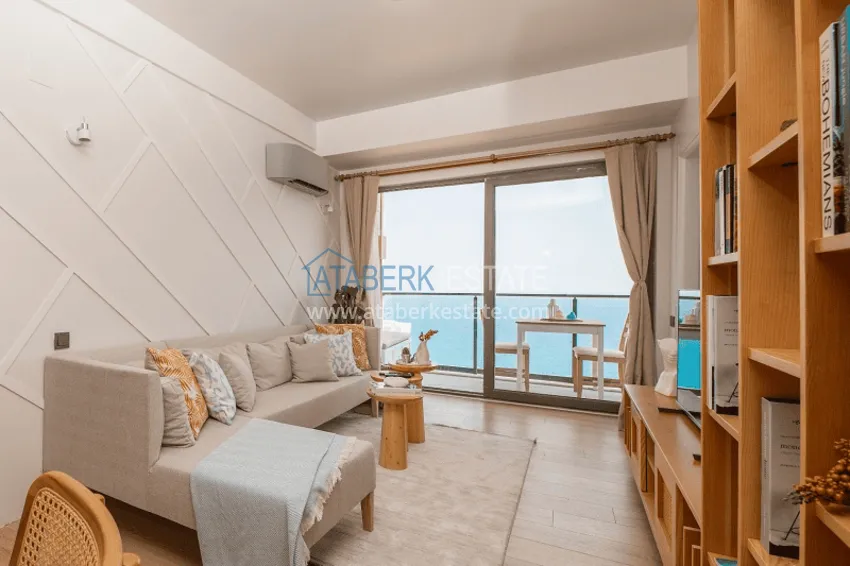Purchase  Apartments in a stylish residential complex of comfort class with sea and mountain views in the Ayash-Mersin area 11 