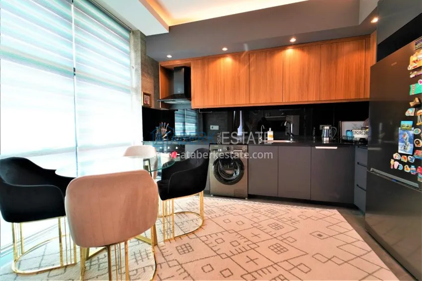 Purchase Turnkey two-level apartment in a modern complex in Oba 3