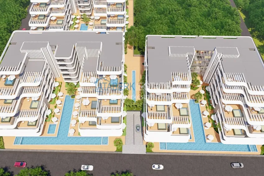 Sales start! Off-plan project - hotel-type residence in Antalya, Altintash 3 