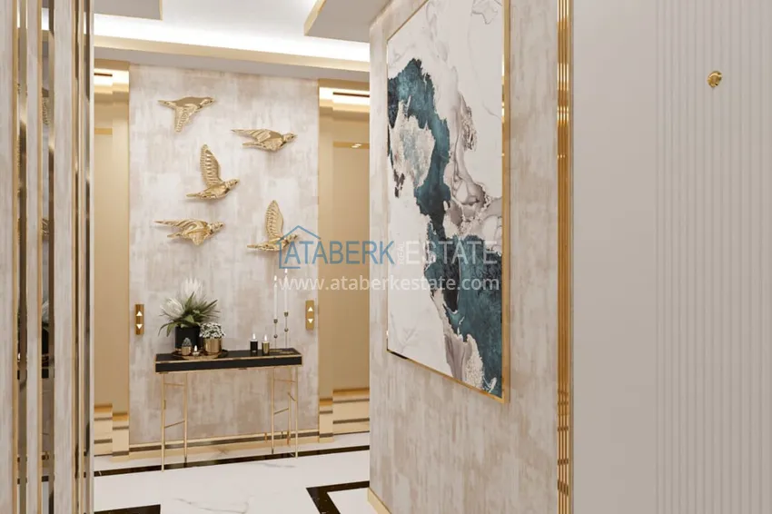 Purchase  Apartments from the owner in a new building - the center of Alanya, 150 meters from Keykubat Beach. Suitable for short term rentals 3 