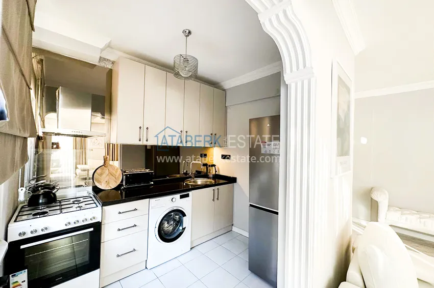 Purchase Apartment 2 + 1 furnished 100 meters from Cleopatra beach - Alanya center 4