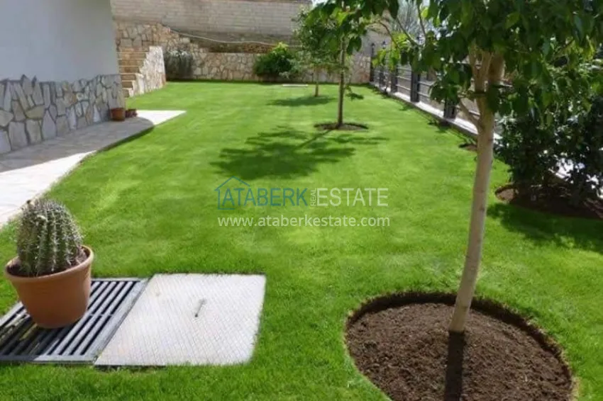 3+1 furnished penthouse with sea views in a complex with infrastructure, Akdam district — Alanya  5 