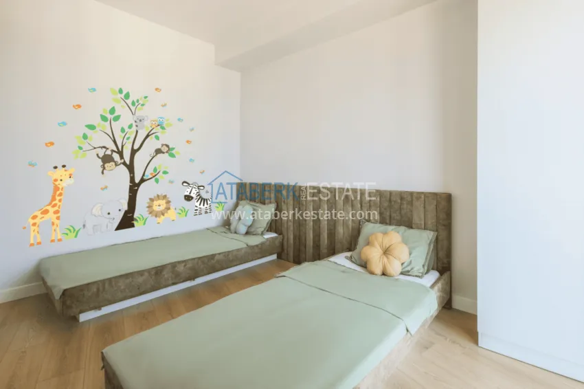 Purchase  Apartments in a stylish residential complex of comfort class with sea and mountain views in the Ayash-Mersin area 4 