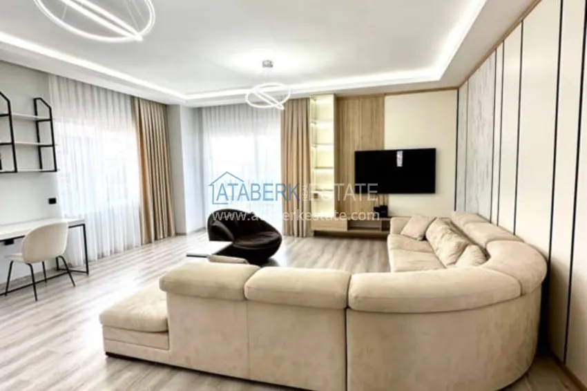 Purchase Duplex apartment 3+1 with furniture and separate kitchen in Alanya Oba district. Suitable for residence permit! 4 