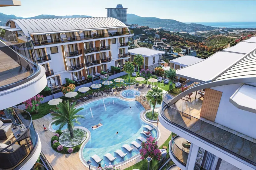 Luxury premium residence project in Alanya Kargicak district 4 