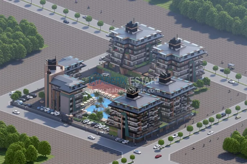 Investment project in the Kargicak district — luxury comfort-class real estate 100 meters from the sea 4