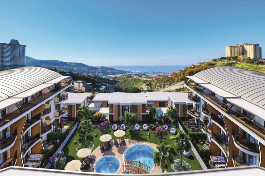 Luxury premium residence project in Alanya Kargicak district 5 