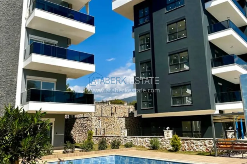 Duplex apartment 3+1 with furniture and separate kitchen in Alanya Oba district. Suitable for residence permit! 5 