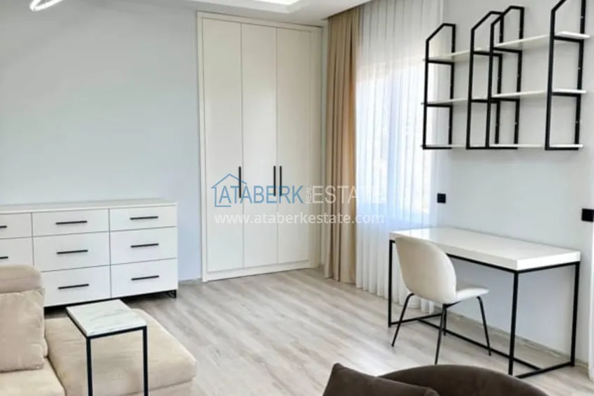 Purchase Duplex apartment 3+1 with furniture and separate kitchen in Alanya Oba district. Suitable for residence permit! 5 