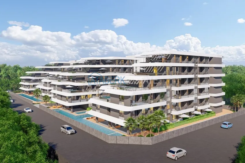 Sales start! Off-plan project - hotel-type residence in Antalya, Altintash 5 