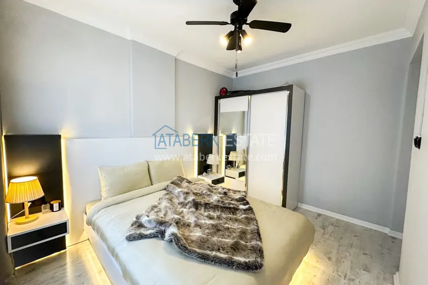 Purchase Apartment 2 + 1 furnished 100 meters from Cleopatra beach - Alanya center 6