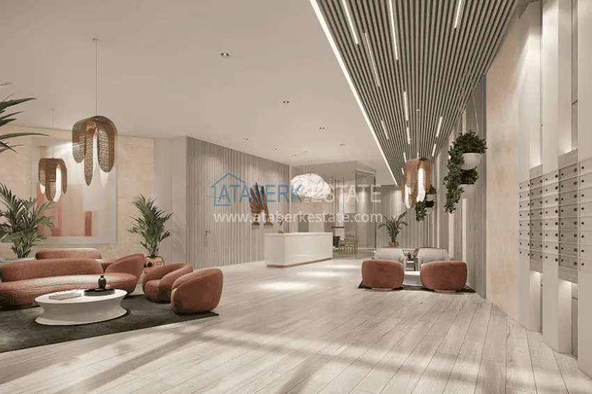 Apartments in a stylish residential complex of comfort class with sea and mountain views in the Ayash-Mersin area 3 