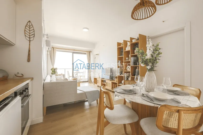 Purchase  Apartments in a stylish residential complex of comfort class with sea and mountain views in the Ayash-Mersin area 14 