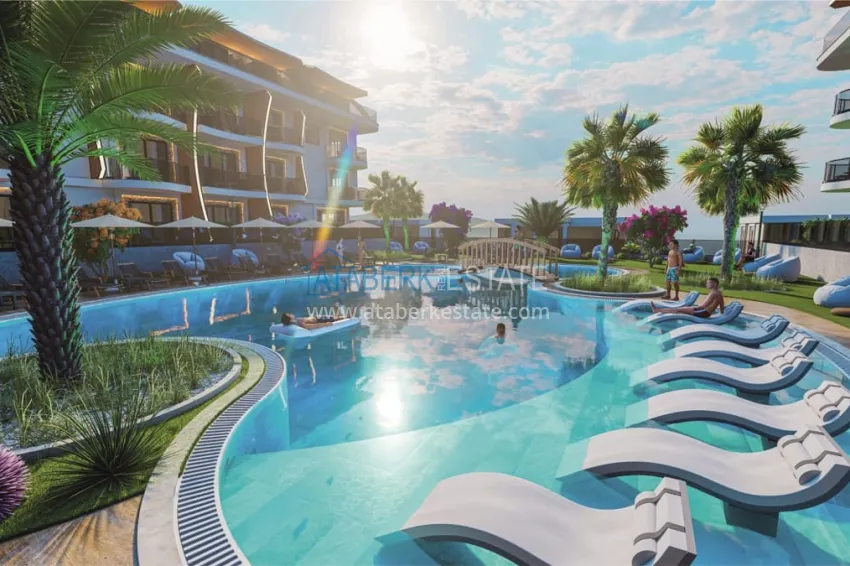 Luxury premium residence project in Alanya Kargicak district 7 