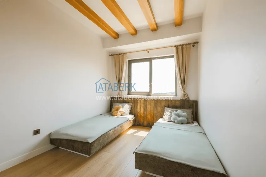 Purchase  Apartments in a stylish residential complex of comfort class with sea and mountain views in the Ayash-Mersin area 15 