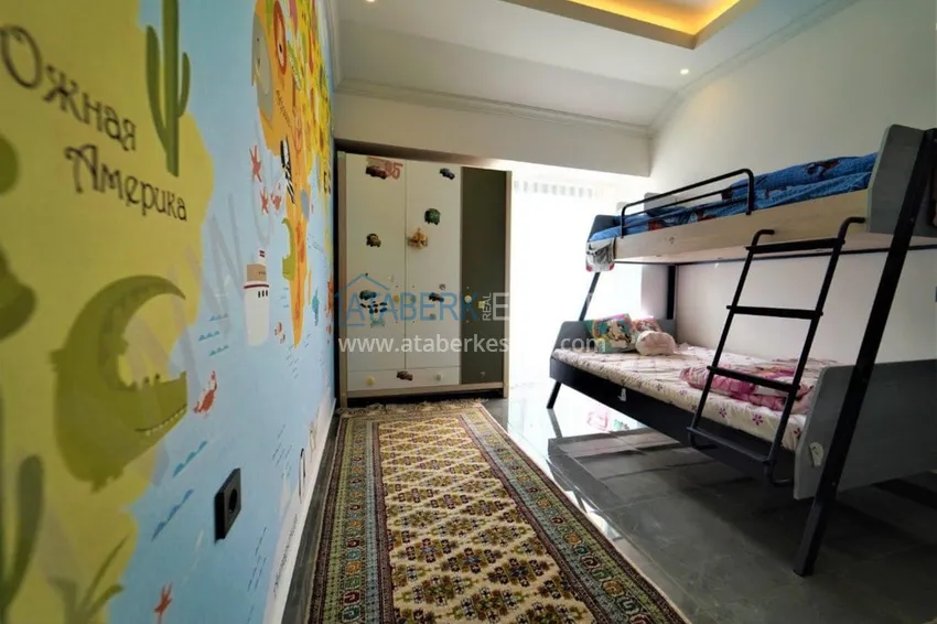 Purchase Turnkey two-level apartment in a modern complex in Oba 7