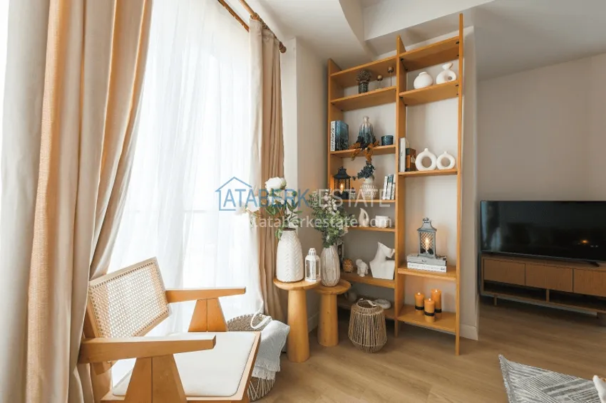 Purchase  Apartments in a stylish residential complex of comfort class with sea and mountain views in the Ayash-Mersin area 8 