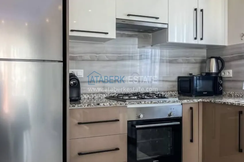 Purchase  1+1 furnished apartment in a luxury residence near Incekum beach, Avsallar area - Alanya 9 