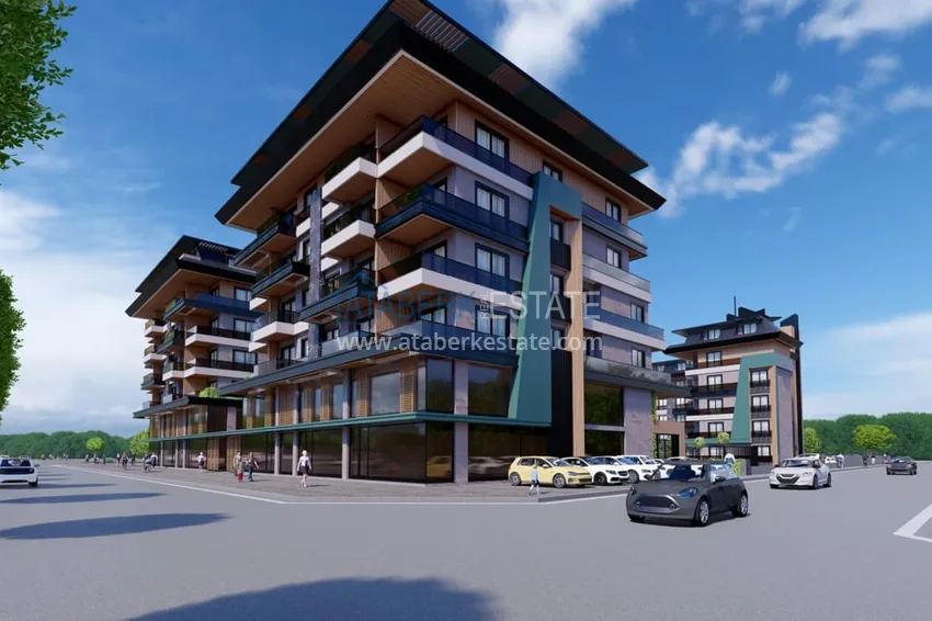 Investment project in the Kargicak district — luxury comfort-class real estate 100 meters from the sea 8