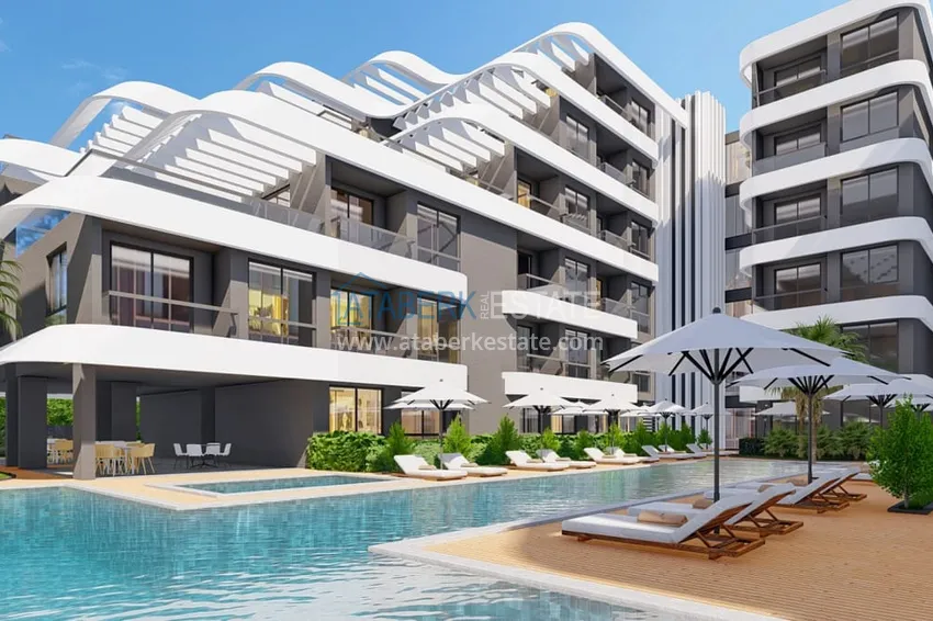 Sales start! Off-plan project - hotel-type residence in Antalya, Altintash 8 