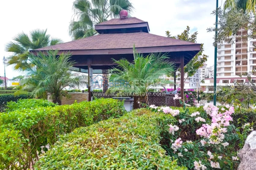 Duplex penthouse furnished in a comfortable residence - Avsallar district 10