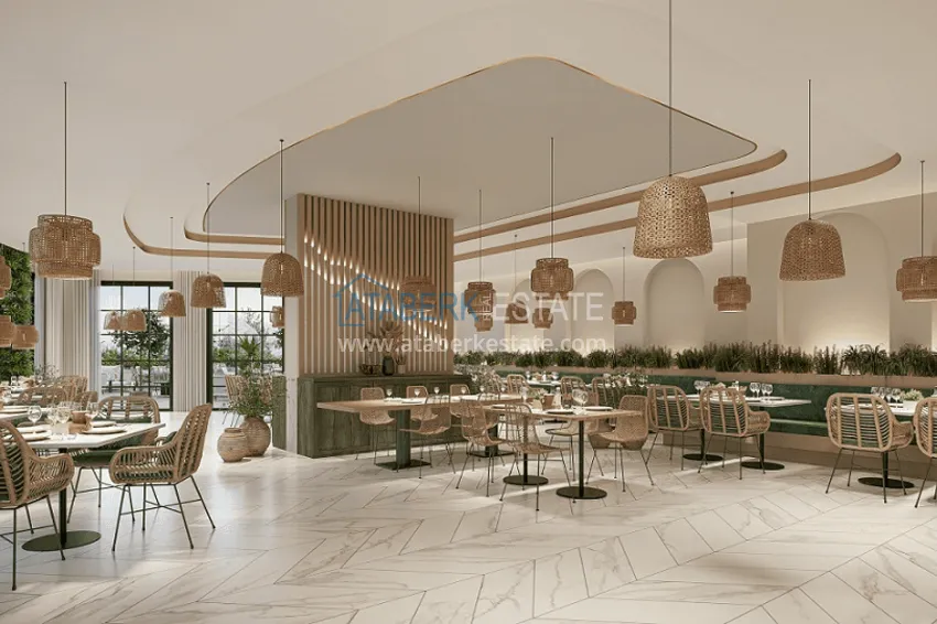 Apartments in a stylish residential complex of comfort class with sea and mountain views in the Ayash-Mersin area 6 