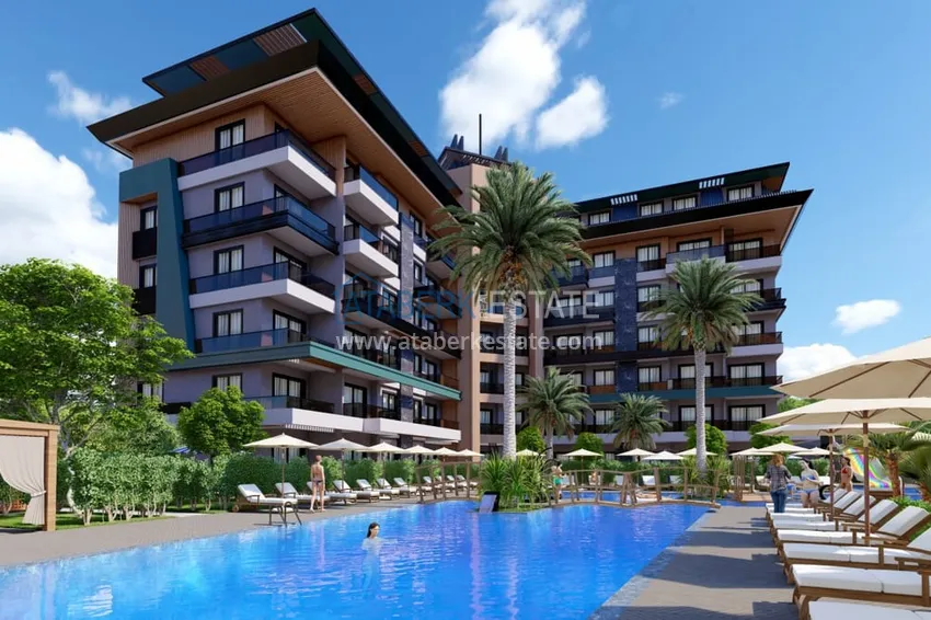 Investment project in the Kargicak district — luxury comfort-class real estate 100 meters from the sea 9