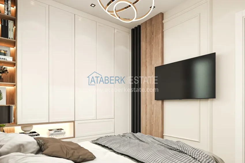 Purchase  New attractive residential complex in Alanya, Demirtash district  10 