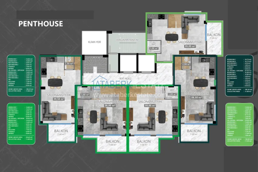 Buy cheap New attractive residential complex in Alanya, Demirtash district  4 