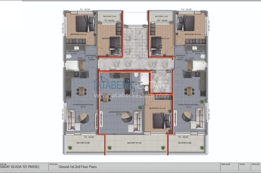 Buy cheap Finely finished apartments in a new building - Alanya, Cleopatra beach area 4 