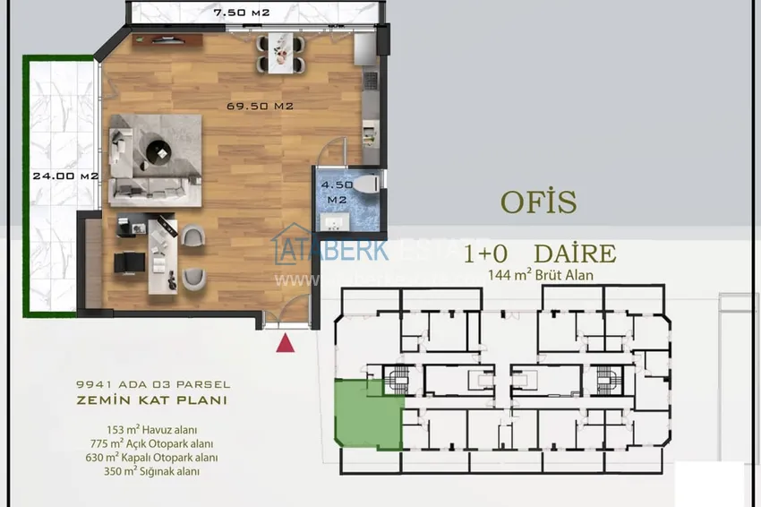 Buy cheap New residential complex in Konyaalti with spacious 2+1 duplexes 1 