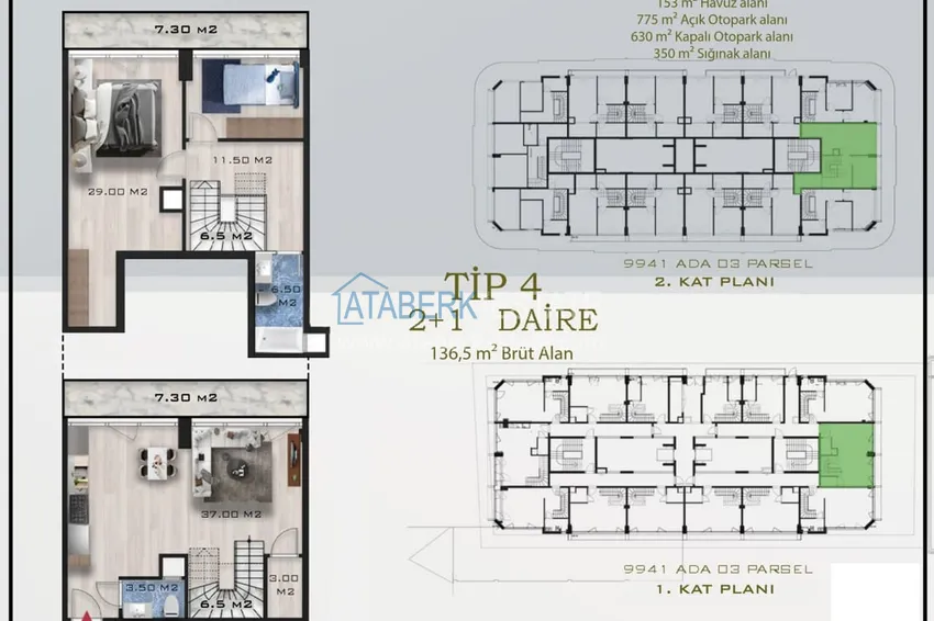 Buy cheap New residential complex in Konyaalti with spacious 2+1 duplexes 5 
