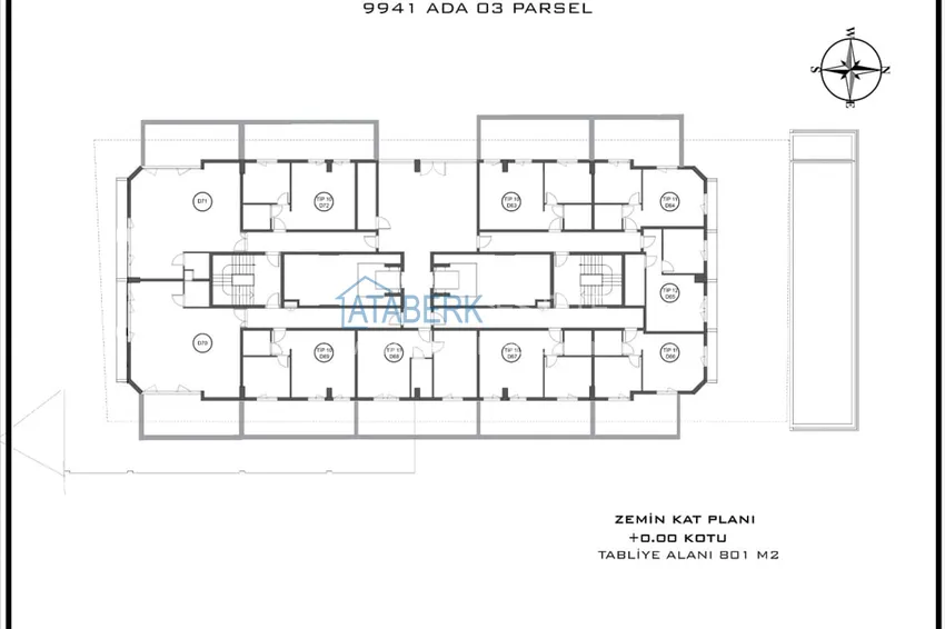 Buy cheap New residential complex in Konyaalti with spacious 2+1 duplexes 21 