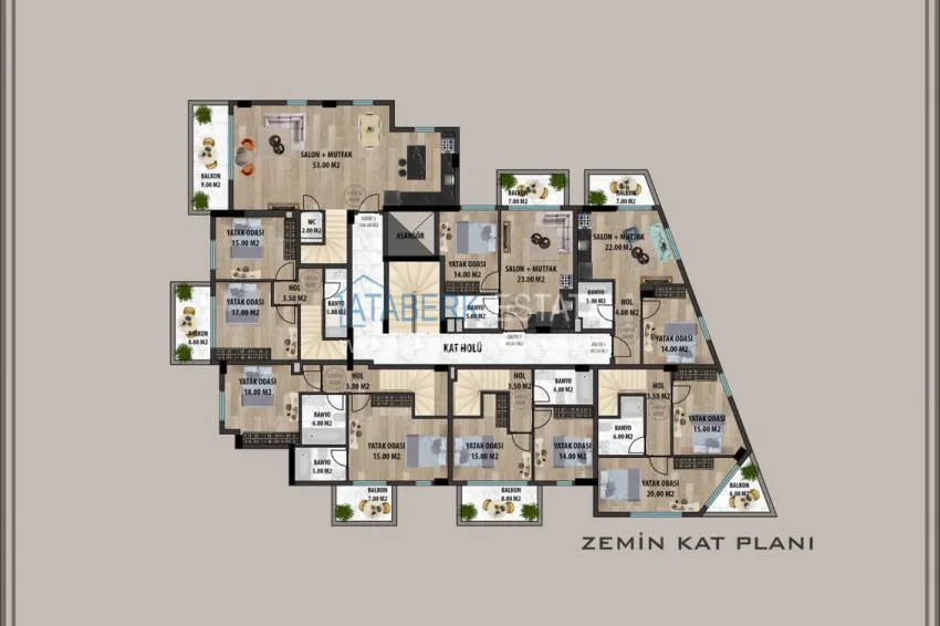 Buy cheap Luxury real estate directly from the developer in the prestigious area of Büyük Hasbahce 2