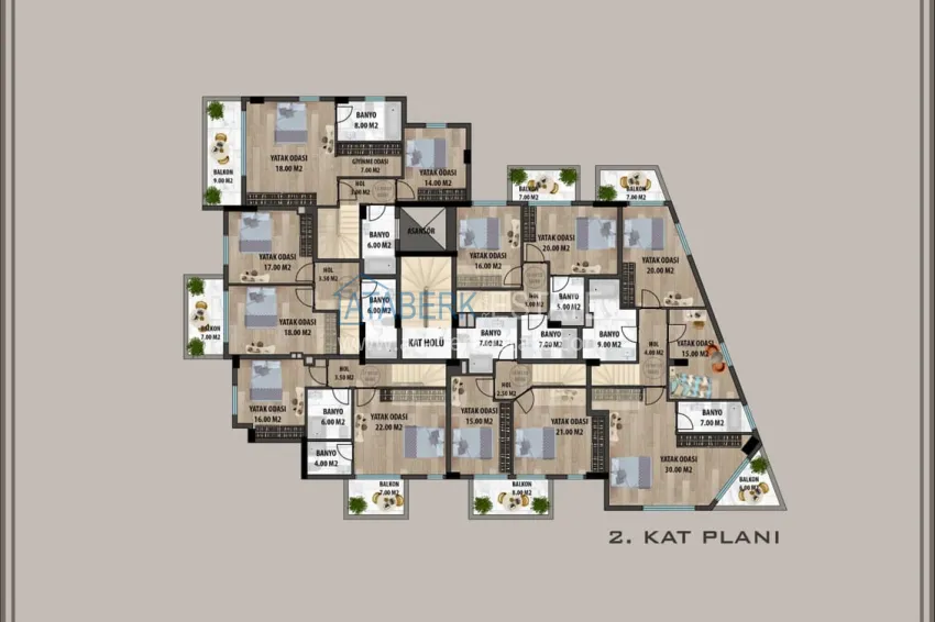 Buy cheap Luxury real estate directly from the developer in the prestigious area of Büyük Hasbahce 4