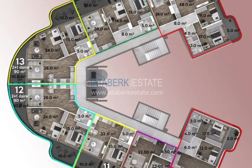 Buy cheap New project under construction. Apartments in Gazipasa from the developer 3 