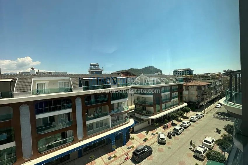 Purchase  1+1 penthouse for rent in the center of Alanya in an exclusive residential complex  11 