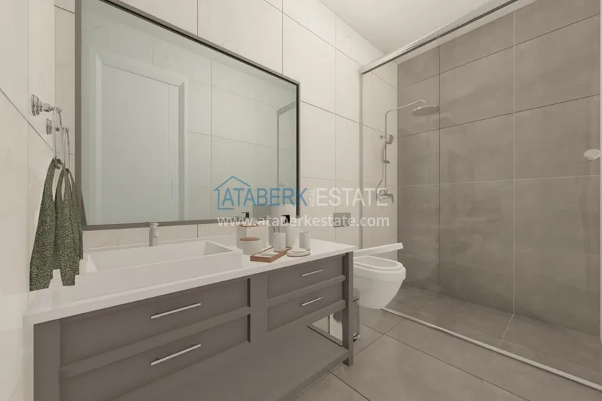 Purchase New buildings in Alanya — a new boutique complex in the Kargicak district, the second coastal one 18 