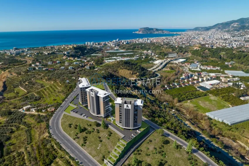 Start of sales! A new project of a comfort class residential complex in Kestel 10 