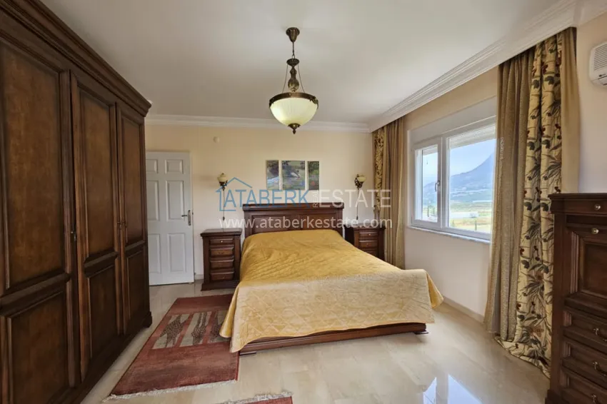 Purchase Apartment 3+1 with furniture and panoramic views of the sea and mountains, Mahmutlar district — Alanya 12 