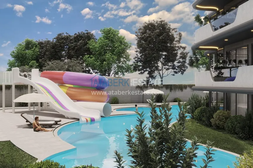 New project under construction. Apartments in Gazipasa from the developer 9 