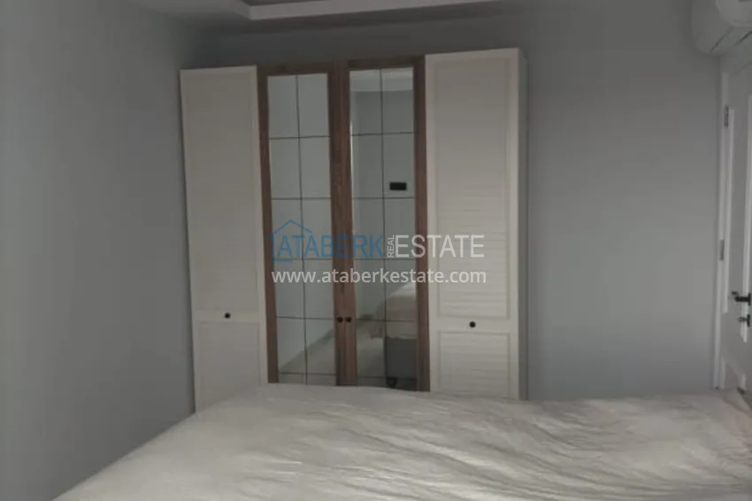Purchase  2+1 duplex penthouse partially furnished with sea views, Oba district — Alanya. Suitable for a residence permit! 14 