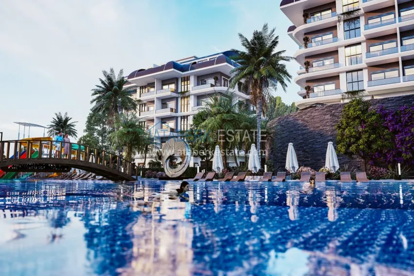 Apartments from a developer in Kargicak in a new investment project 12